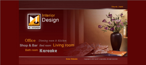 thiết kế web nội thất