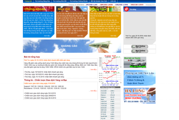 Website tư vấn tài chính La Bàn Đỏ